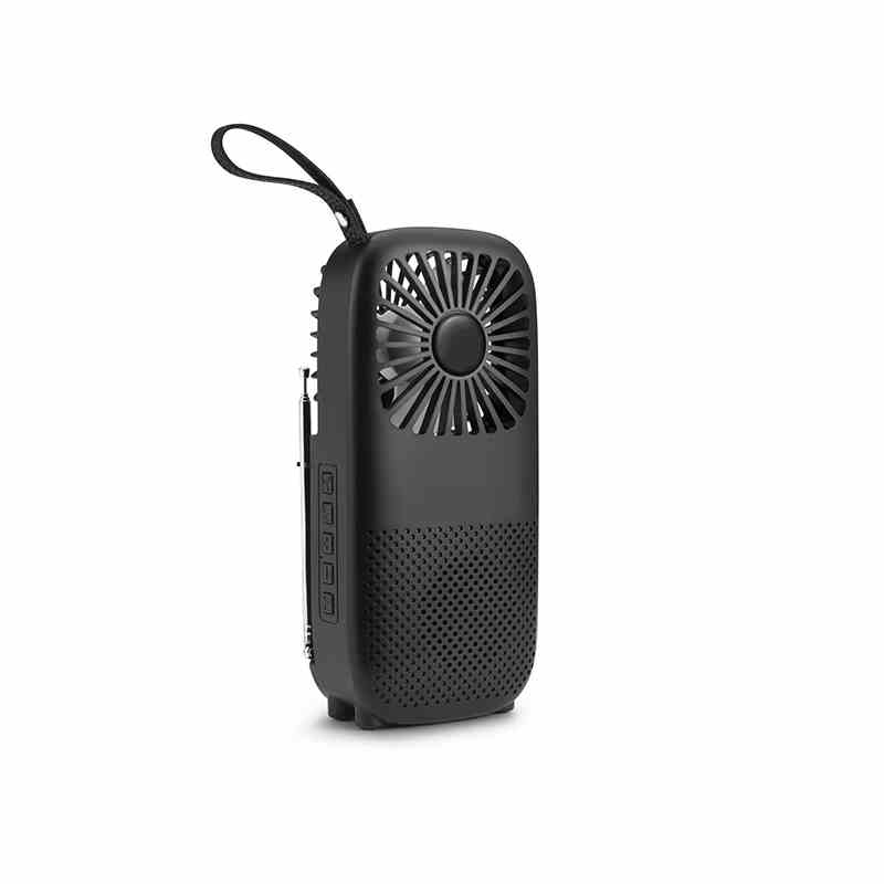 HS-2763 New arrival design sales 10M BT5.1 Speaker Fan Portable FM Radio Stereo 