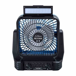 MLK-8026 New trends Solar fan rechargeable Battery powered outdoor speaker TF