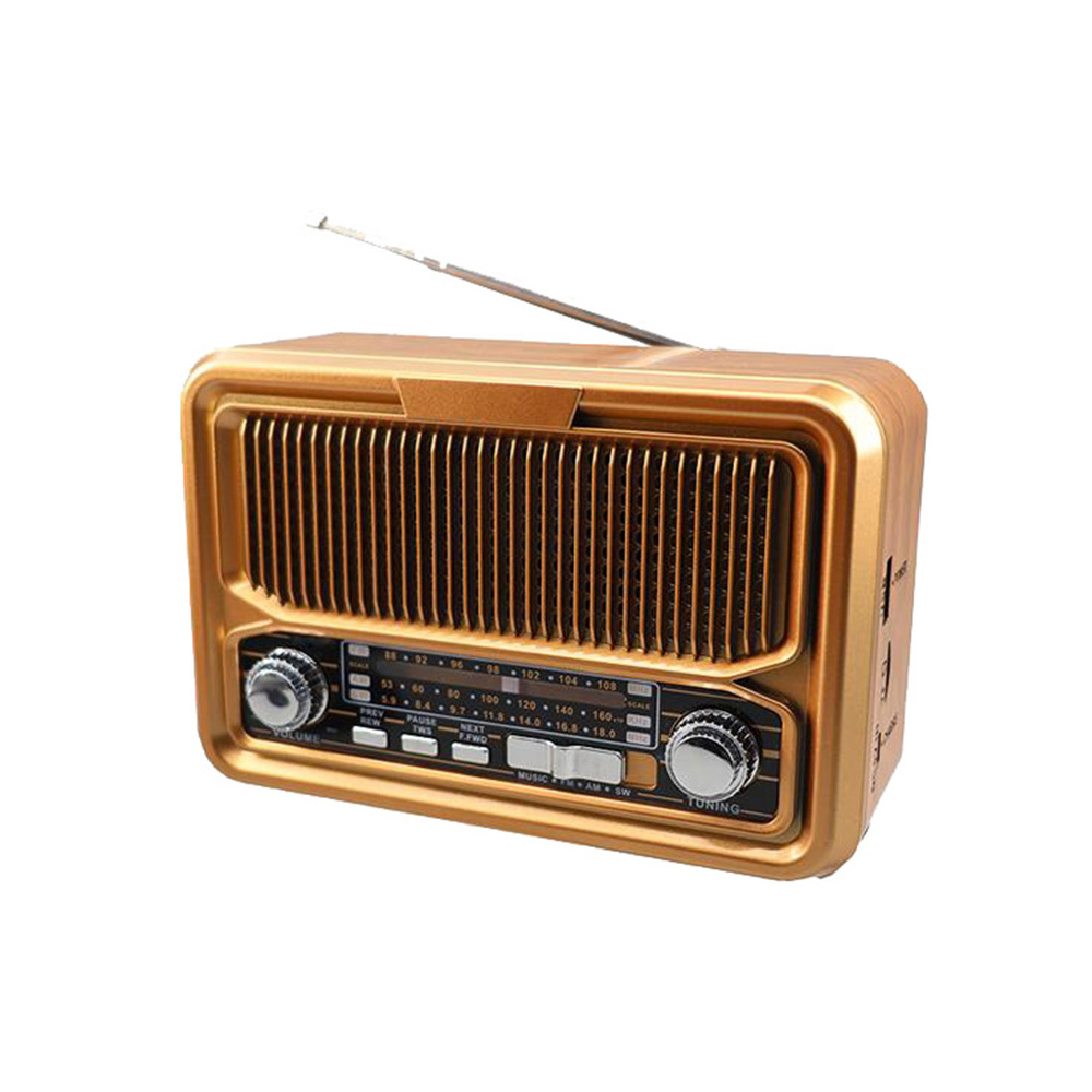 MLK-7826 Retro Rechargeable Radio with Wireless Link Usb Mp3 Player 
