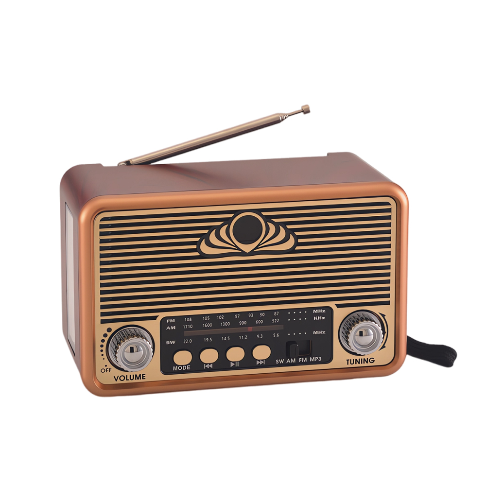  Old Style Retro Radio Vintage Style am fm shortwave Portable Radio 