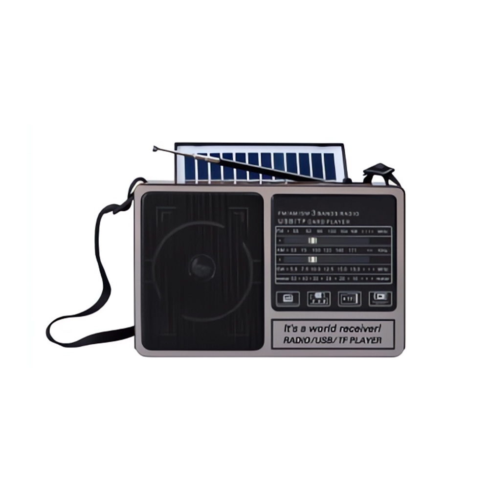 New arrivals solar panel low band portable radio 3 band shortwave radio receiver