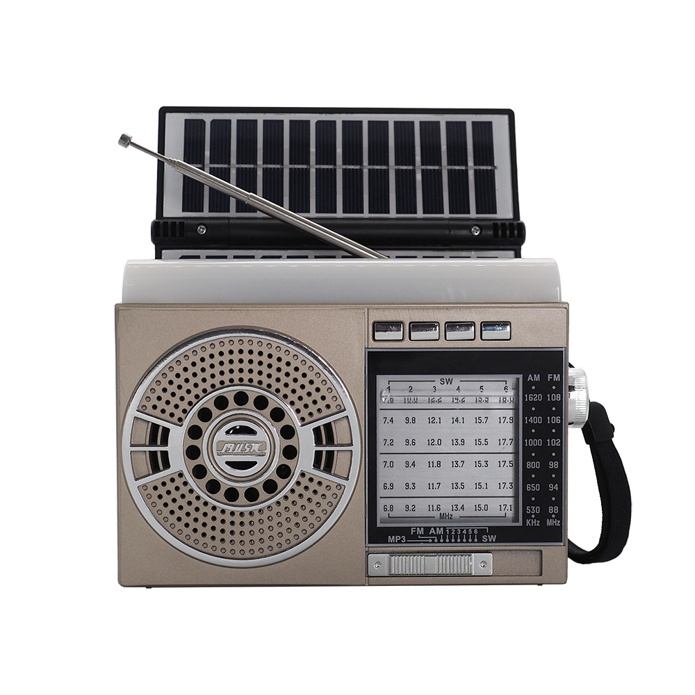 MLK-7928 New Trend Am Fm shortwave radio receiver solar powered radio with Torch