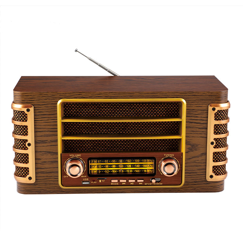 HS-7837 Old Style portable rechargeable Radio with Wireless Link,Usb,Mp3 Player 