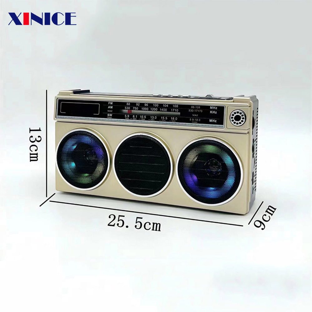 New Arrivals radio solar power portable 9 types Disco light suitable outdoors