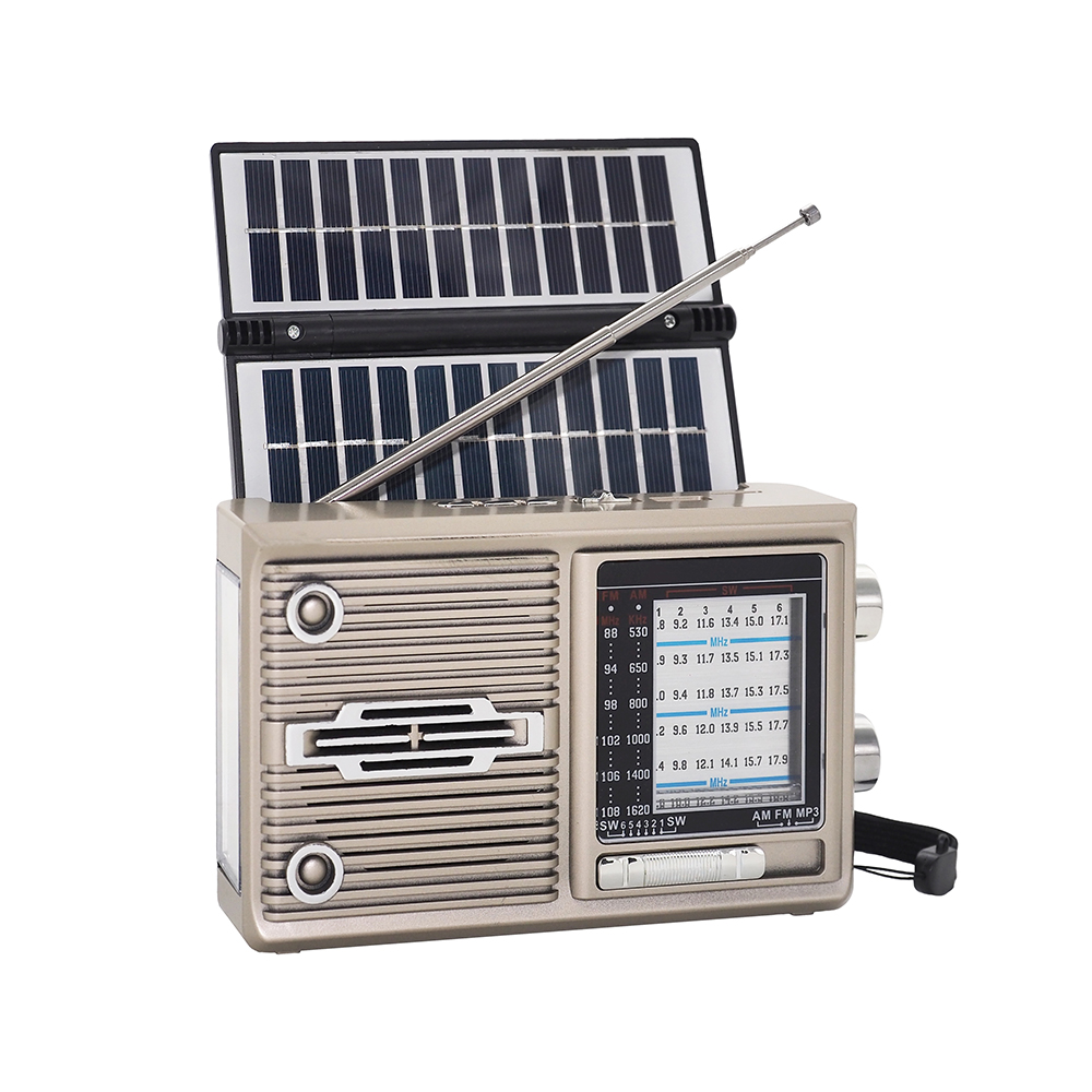 MLK-7935 New Model radio solar power Usb player rechargeable am fm radio