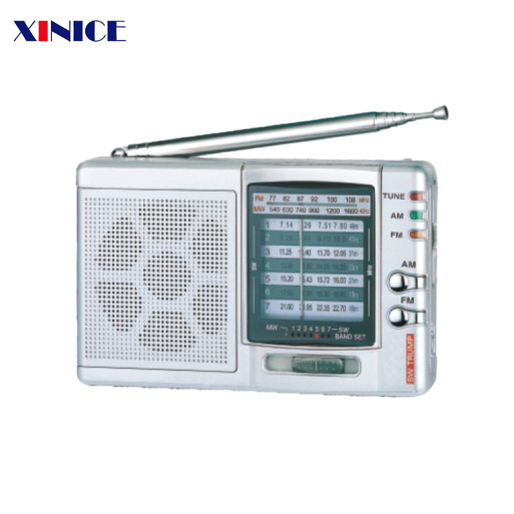 Old Fashioned am fm multi band radio receivers long range wireless radios