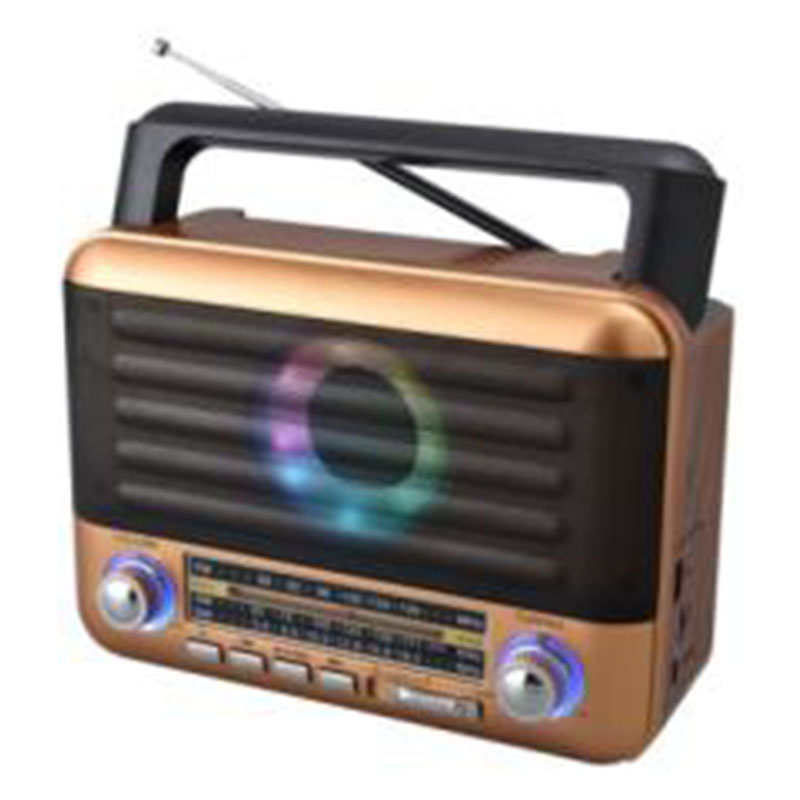 Old Vintage retro style portable desktop classic Radio low band portable Radios