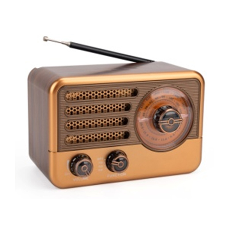 Old Style usb music player home Radio wireless link retro rechargeable Radio