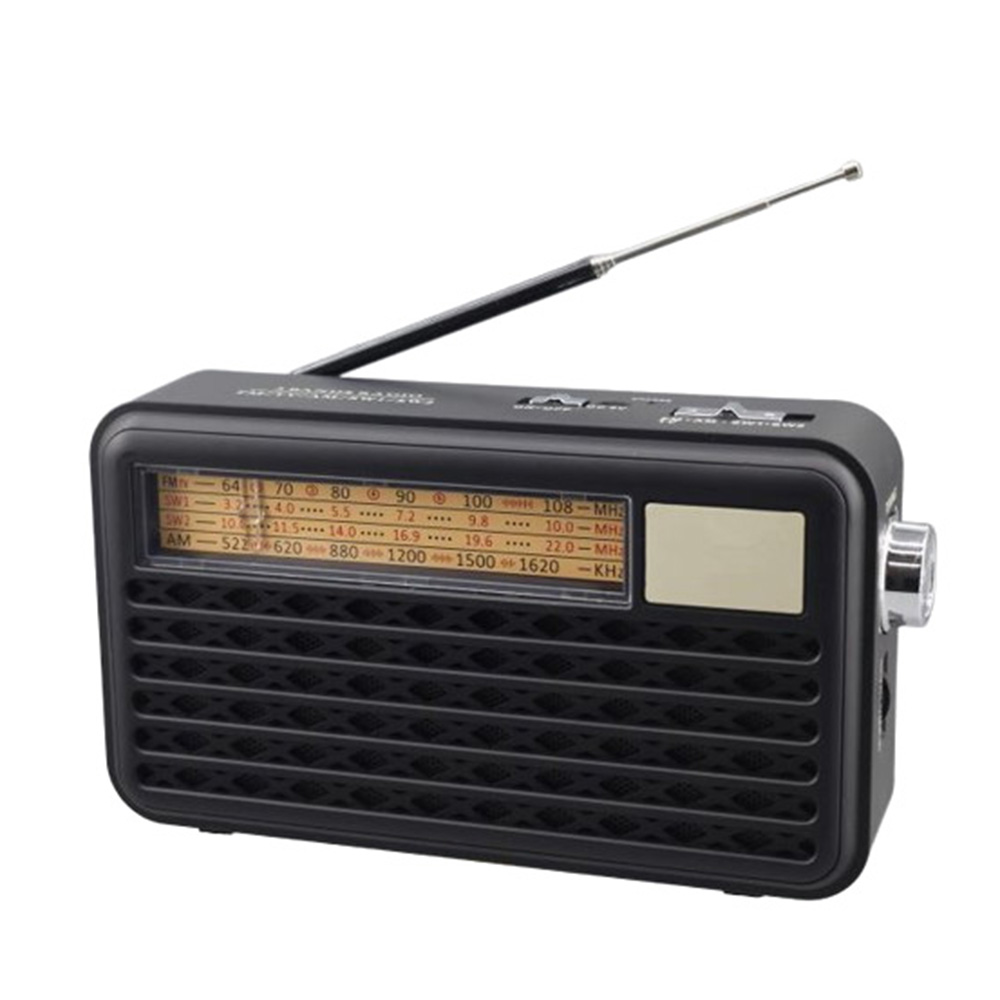 New Trending Retro Style Radio Old Multi Band Radios Receiver with Flashlight