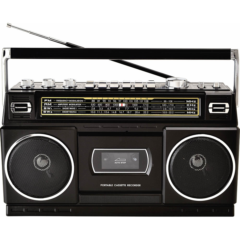 Professional Audio Portable Radio Cassette Recorder Am Fm Tape Cassette Player