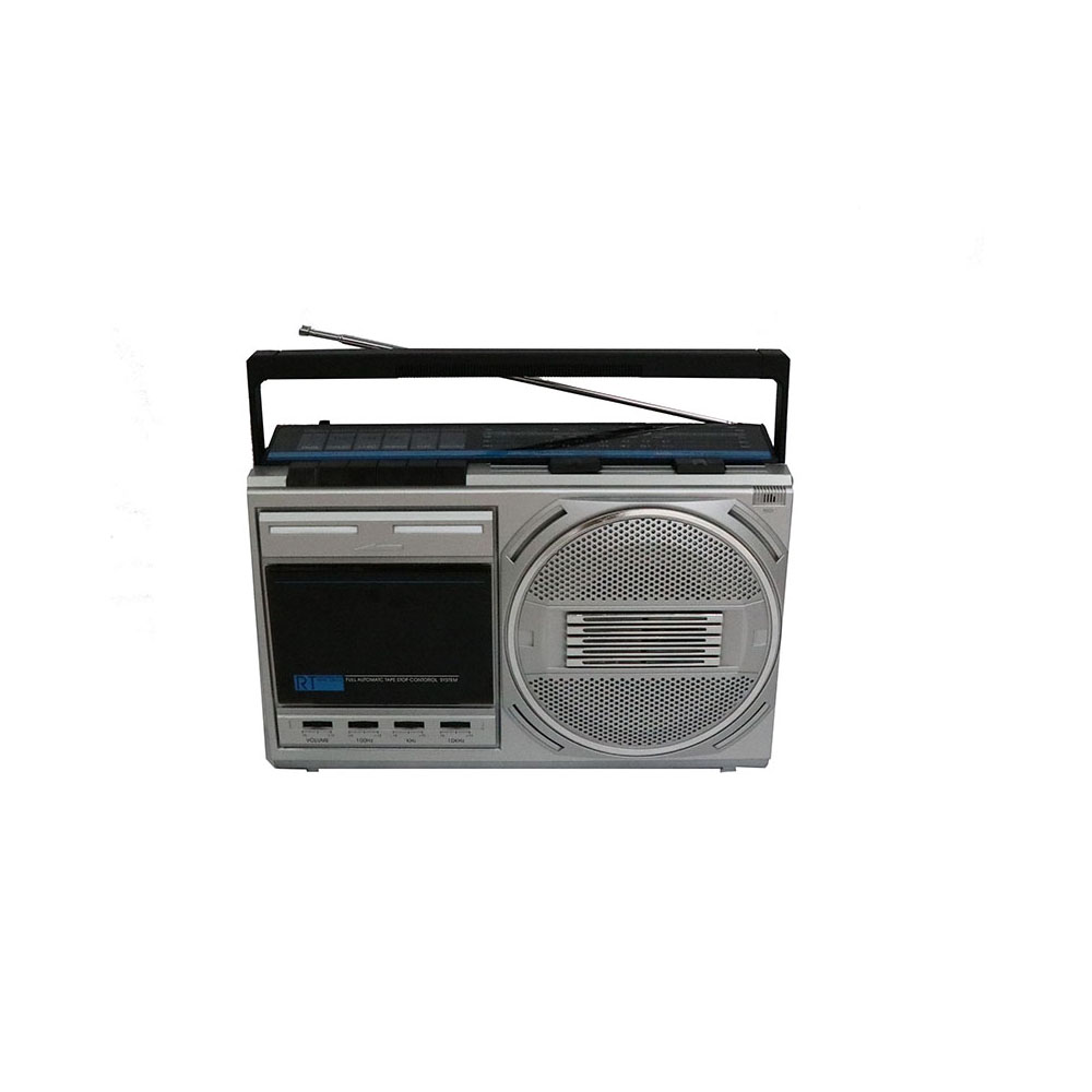 Vintage Classic Radio Music Player Desktop Am Fm Radio Tape Cassette Recorder