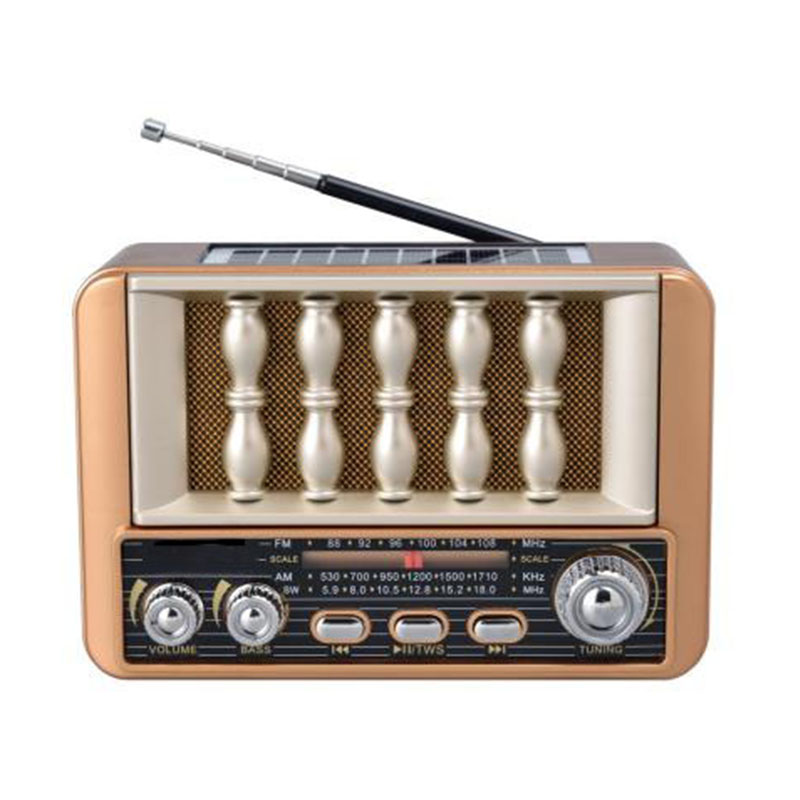 Old Radio Vintage Classic Real Stereo Sound Wood Wireless Link Am Fm Retro Radio