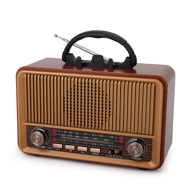 Classic Decorate Home Radio Usb Tf Am Fm Sw Wireless Mp3 Player Vintage Radio