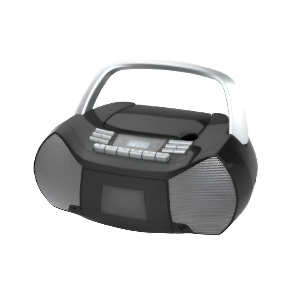 High Quality Radio Cassette CD Player Earphone Jack Stereo Boombox Am Fm Radio