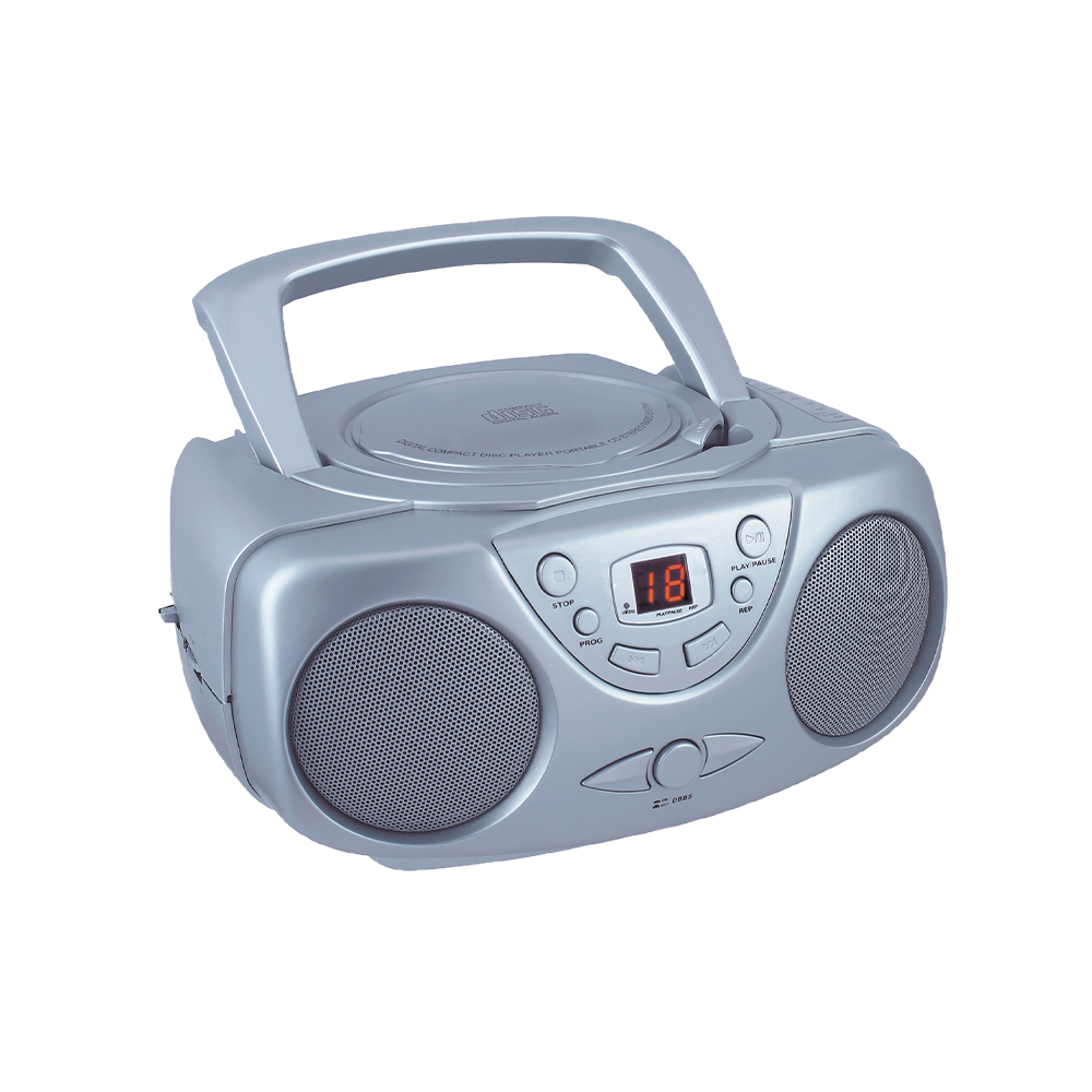 New Design Portable CD Player Am Fm Radio LED Display Retro Cassette Player