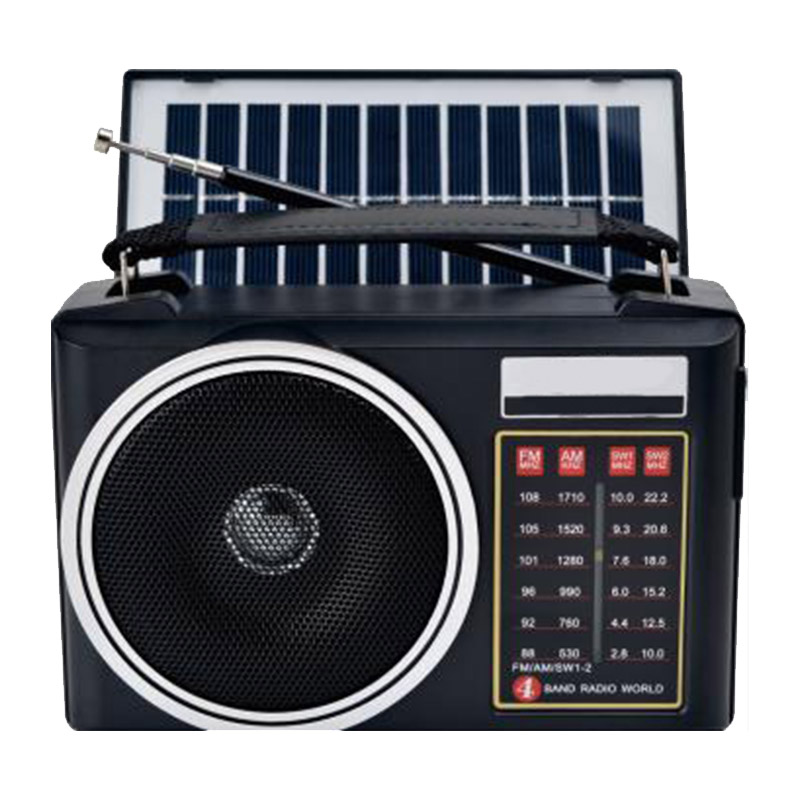 Latest Cheap Handheld Radio Led Light Solar Powered Wireless Outdoor Radio