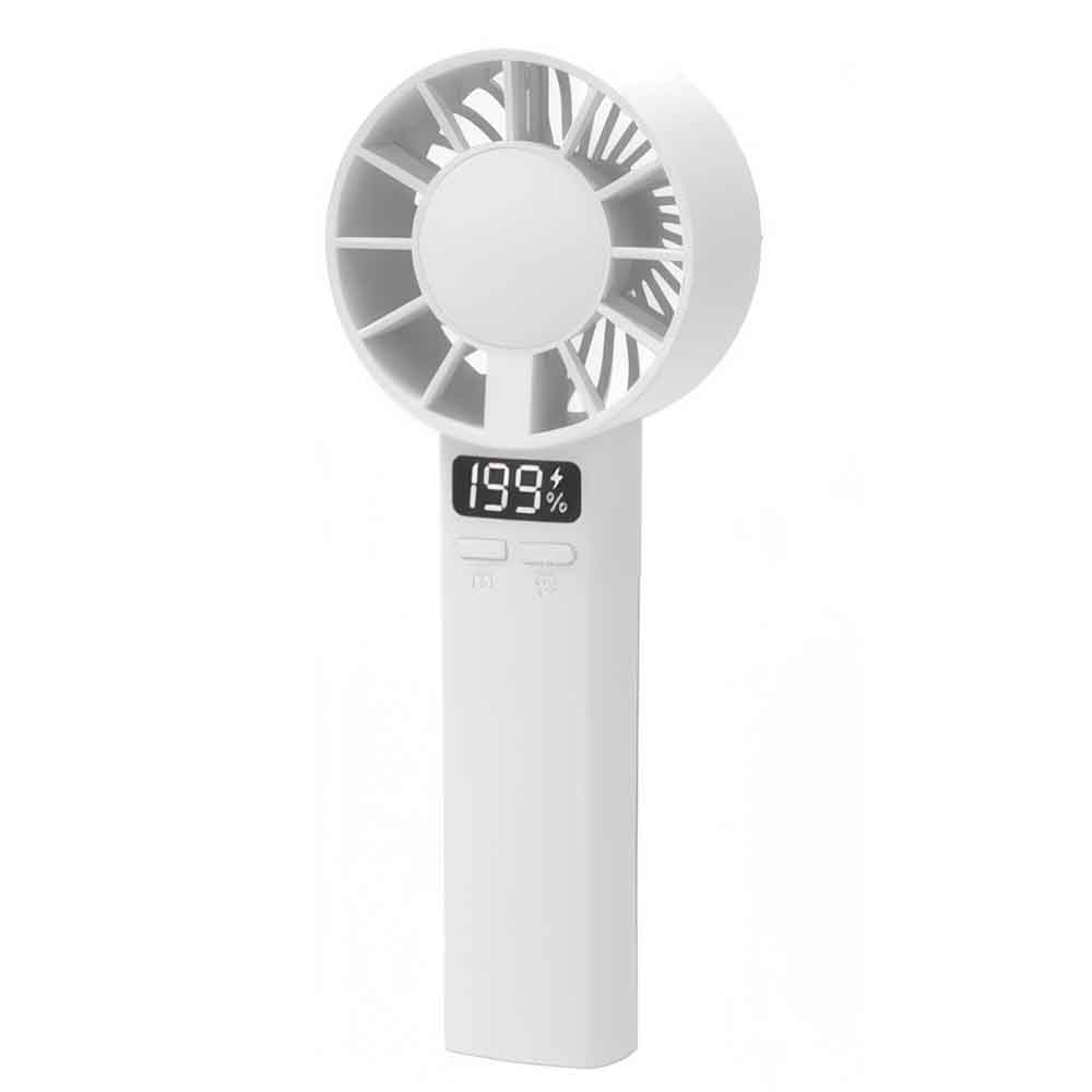 New Trending cooling fan usb portable mini handheld 5 speed Fan digital display