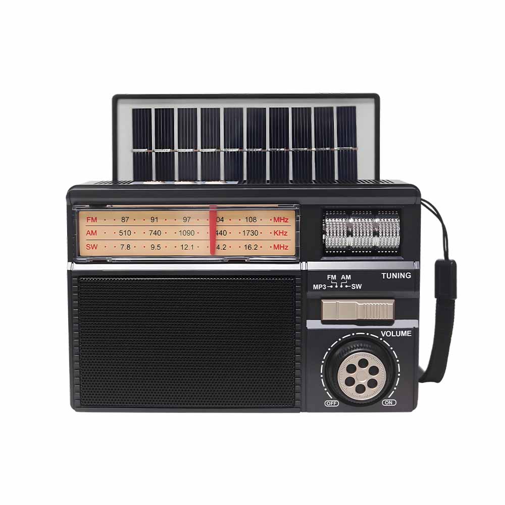 New Original portable solar powered radio multi band radio receivers
