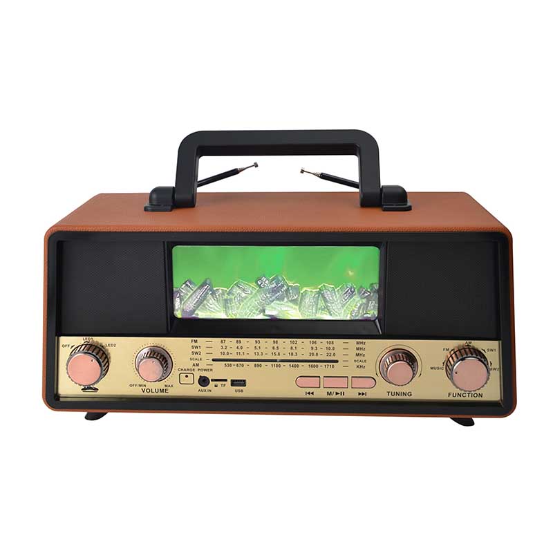 Classic Retro Home wireless Radio disco light handheld portable Radio